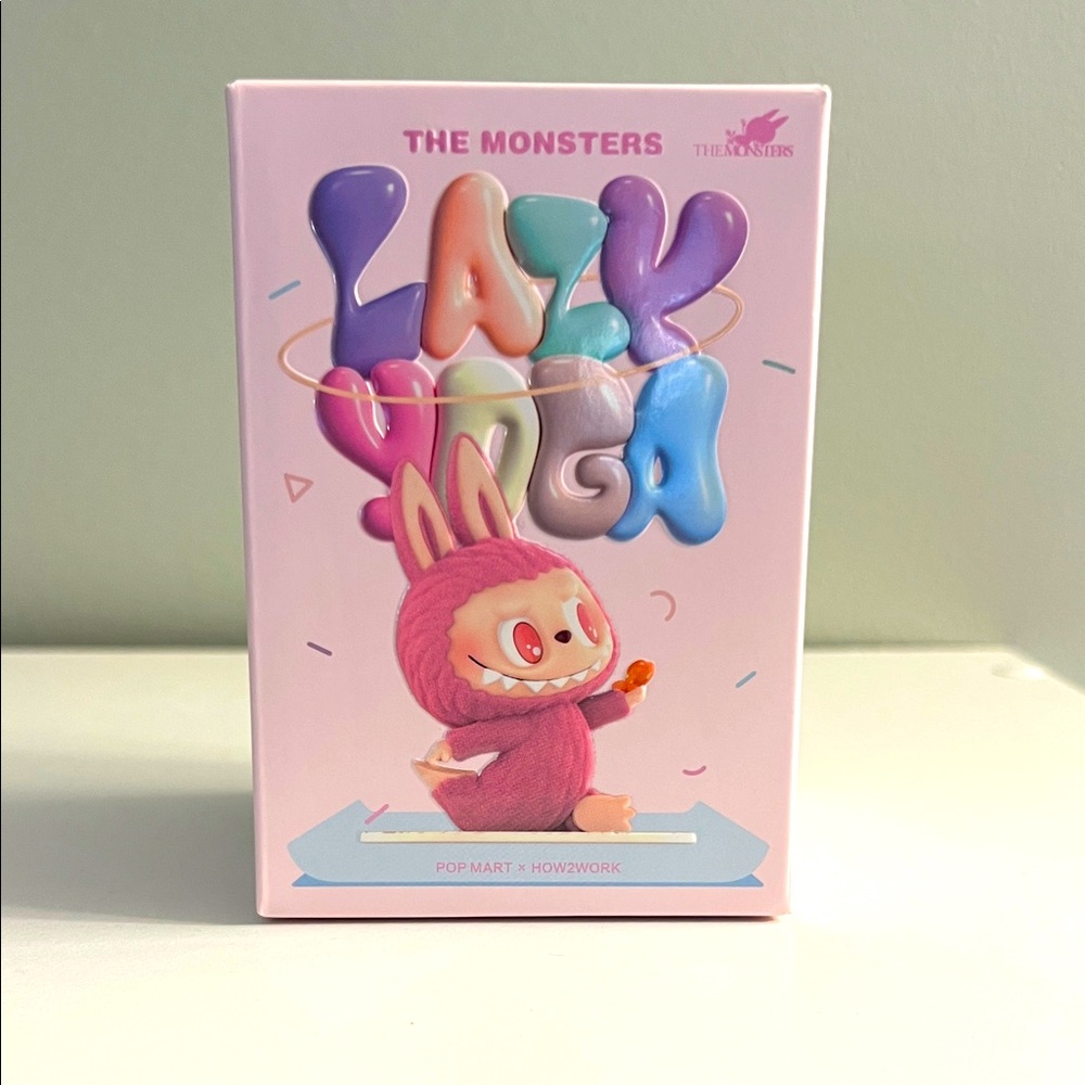 The Monsters Pop Mart Lazy Yoga Labubu Mystery Figure- New in Box